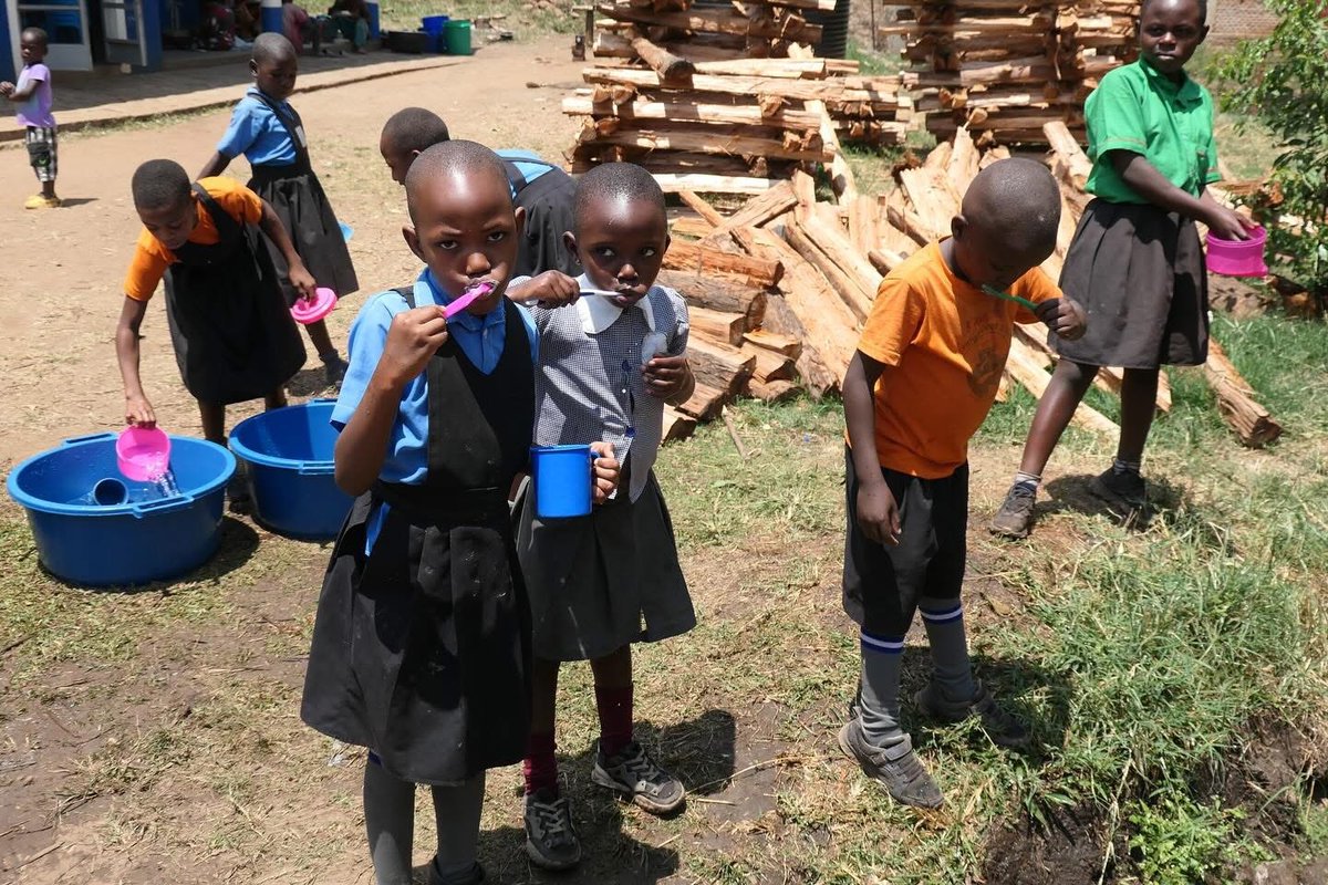It's been 6 years since Dentaid last visited Uphill Junior School and the daily toothbrushing project was born. Let's hope the team see the difference when they visit this month!