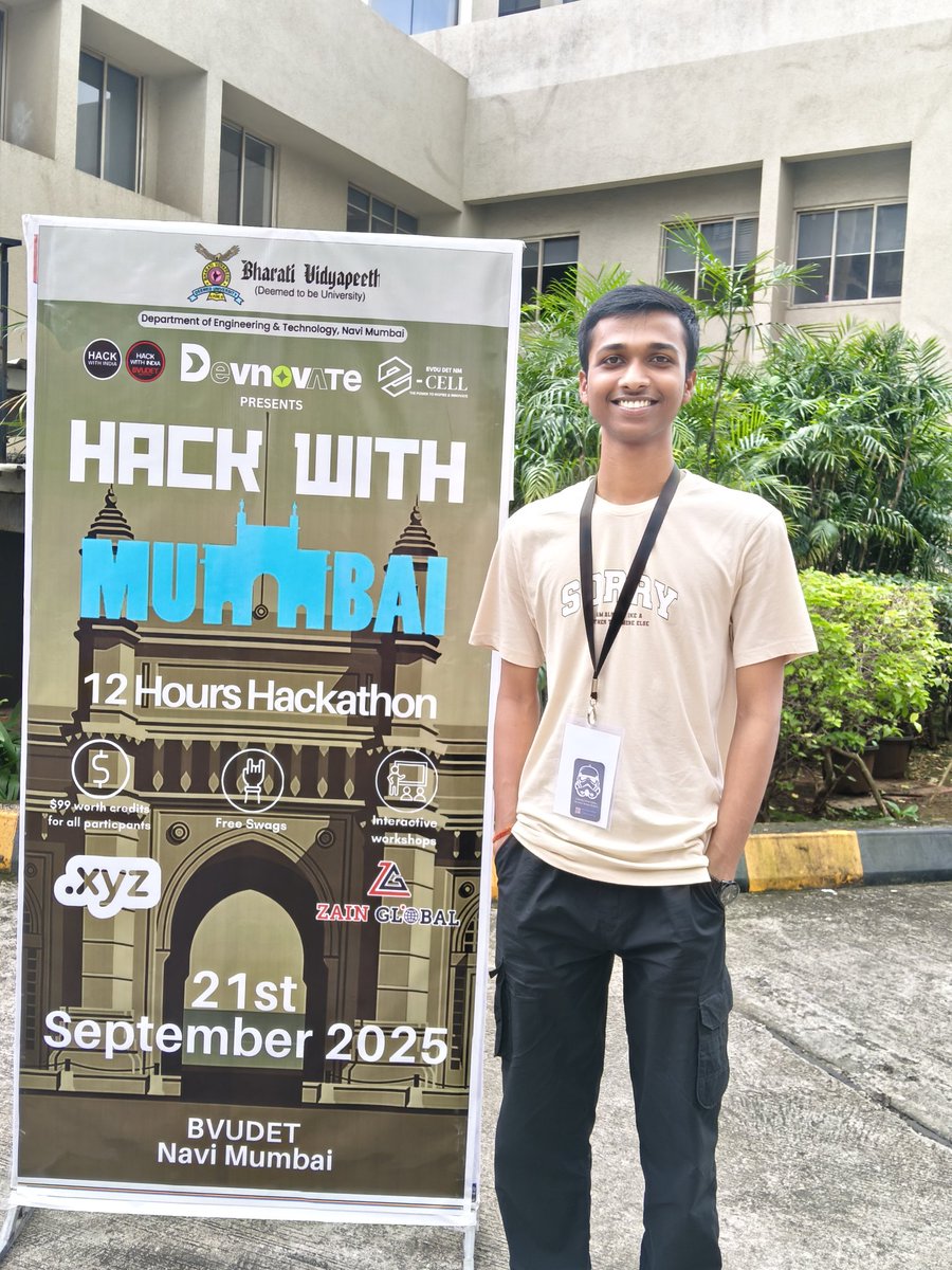cs_aashish's tweet image. Win win 🥳 at HackWithMumbai hackathon🏆 @devtarundotcom
@freakyyirus 
#Hackathon