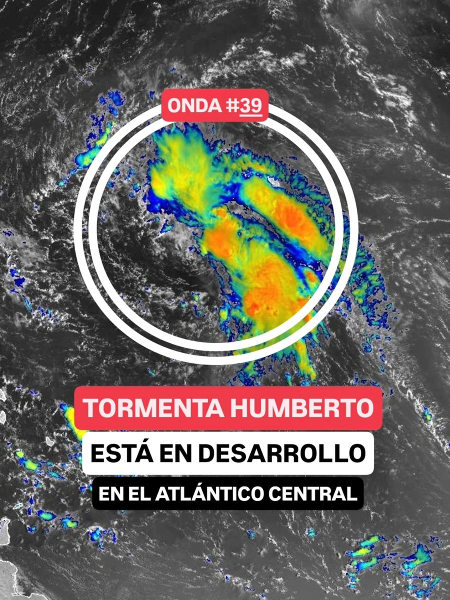 🔴🔴ALERTA EN RD | El panorama meteorológico estará complicándose en las próximas 24 horas en gran parte de República Dominicana, por la combinación de varios factores atmosféricos: la activa onda tropical número 38 ya se encuentra al sureste de Puerto Rico, la vaguada seguirá