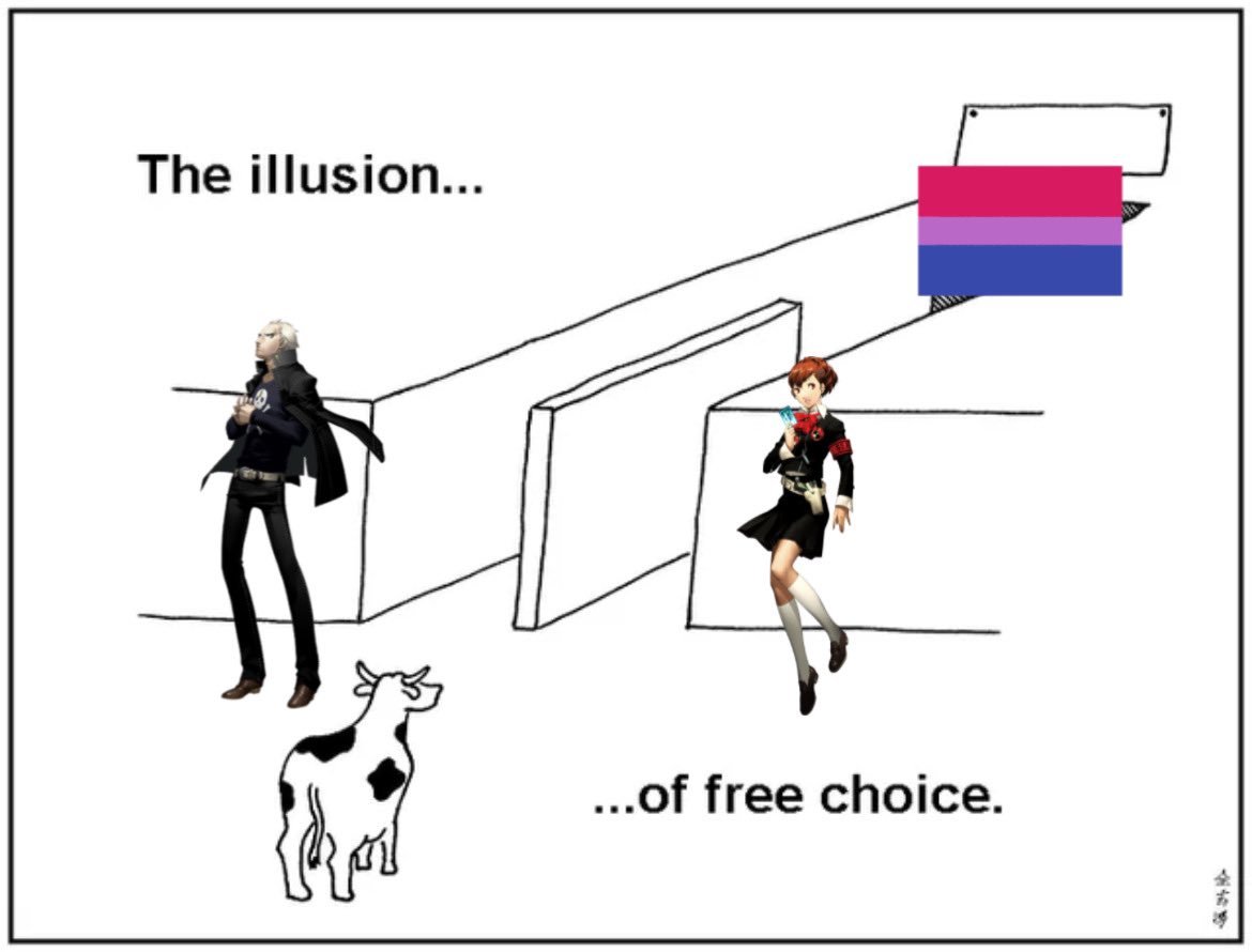 the persona champions making two bisexuals fight to the death on bi visibility day: