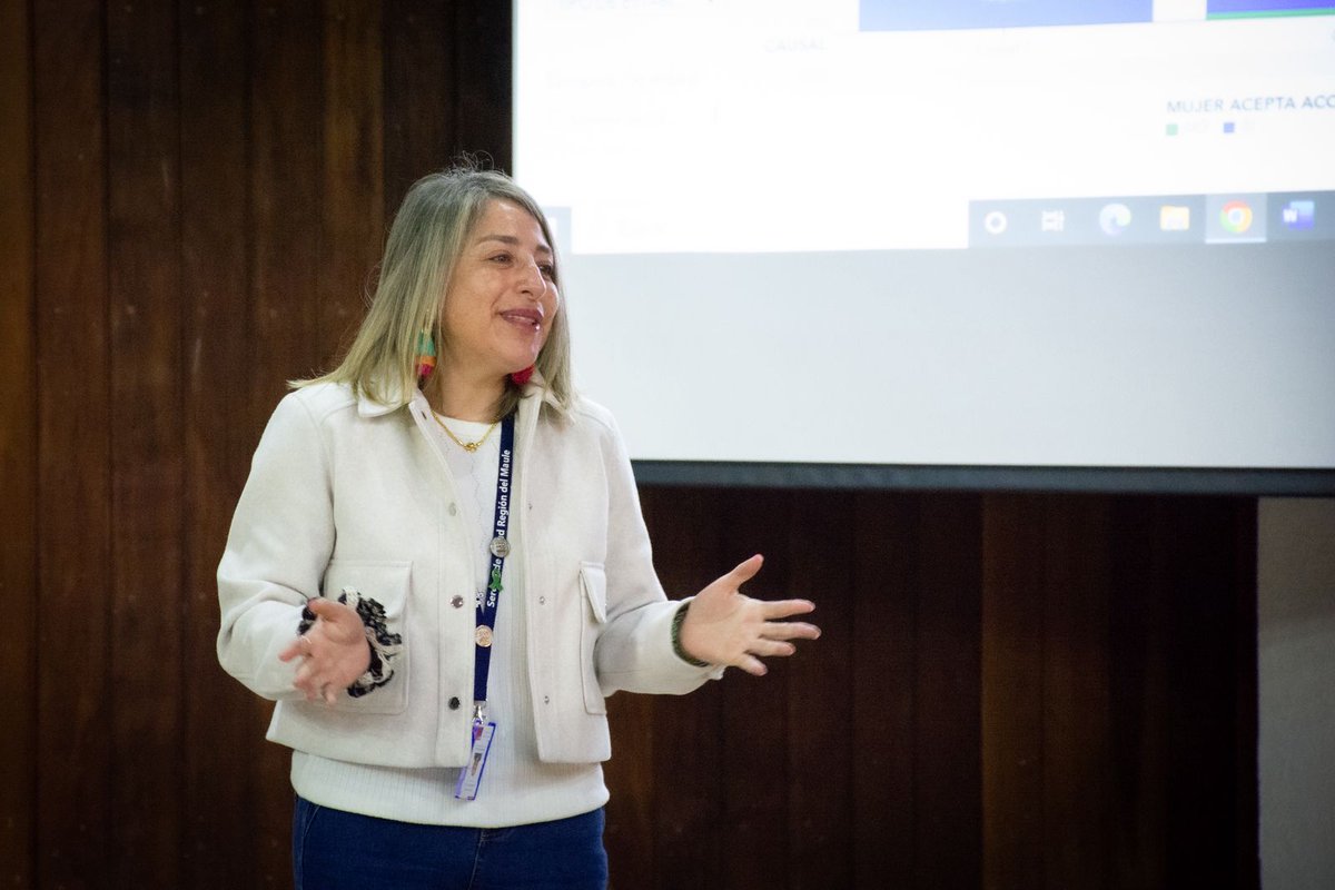 Seremi Salud Maule (@seremisaludm) on Twitter photo 👉🏻La Seremi de Salud, Carla Manosalva, participó en el curso de actualización de la Ley IVE 🤰🏻 junto a <a href="/MMEG_Maule/">Seremi Mujer y Equidad de Género Maule</a>, <a href="/SSMaule/">Servicio de Salud Maule</a> y <a href="/UTalca/">Universidad de Talca</a>. Instancia para equipos de salud 🏥 que unificó criterios y resolvió dudas con apoyo de <a href="/APROFAChile/">APROFA Chile</a> 👏🏻. 👉🏻La Seremi de Salud, Carla Manosalva, participó en el curso de actualización de la Ley IVE 🤰🏻 junto a <a href="/MMEG_Maule/">Seremi Mujer y Equidad de Género Maule</a>, <a href="/SSMaule/">Servicio de Salud Maule</a> y <a href="/UTalca/">Universidad de Talca</a>. Instancia para equipos de salud 🏥 que unificó criterios y resolvió dudas con apoyo de <a href="/APROFAChile/">APROFA Chile</a> 👏🏻.