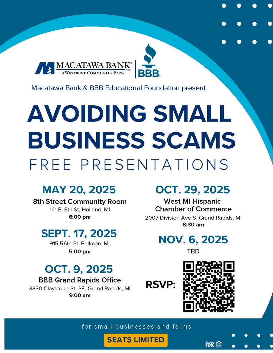 Macatawa Bank, N.A. tweet media