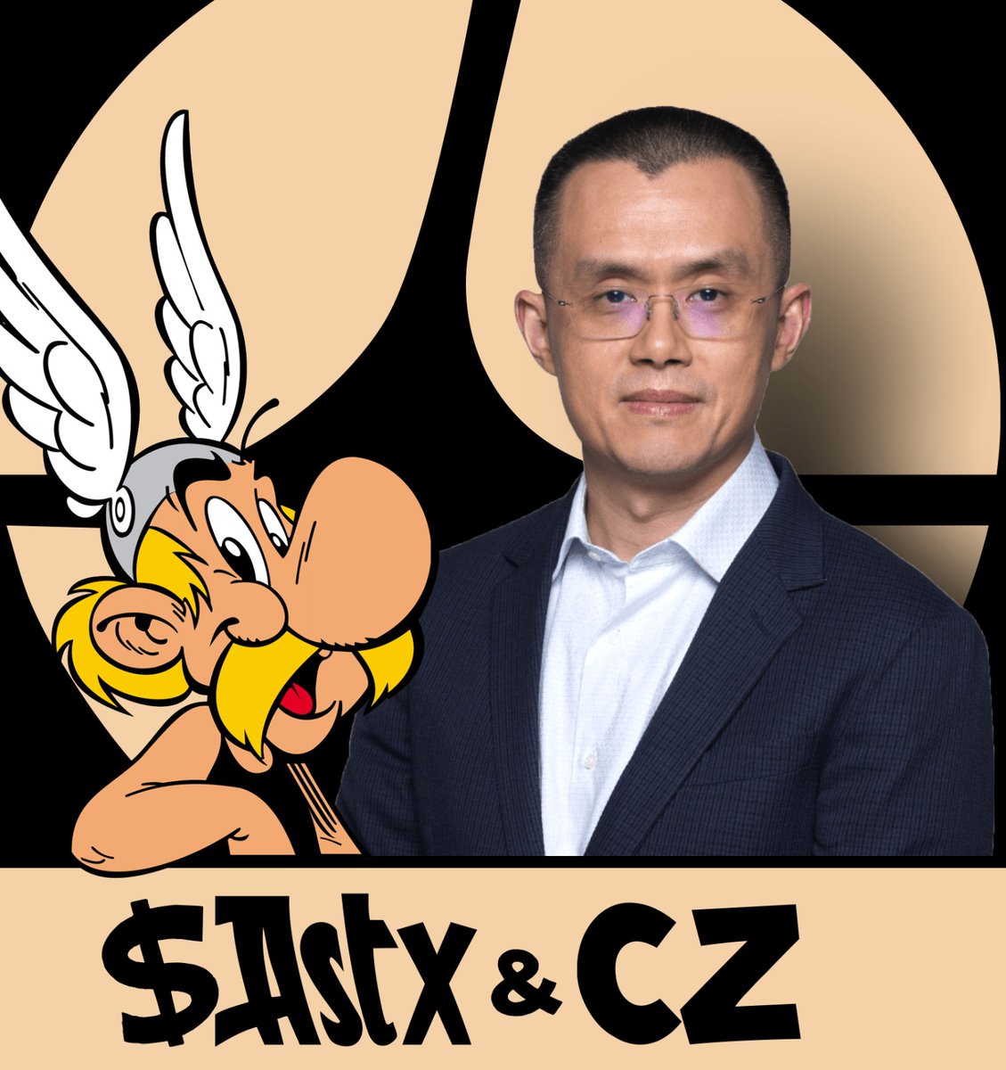 AsterixonBNB's tweet photo. @cz_binance Hi CZ,  be honest Asterix was your favorite cartoon growing up. https://t.co/ILebbhQxf3