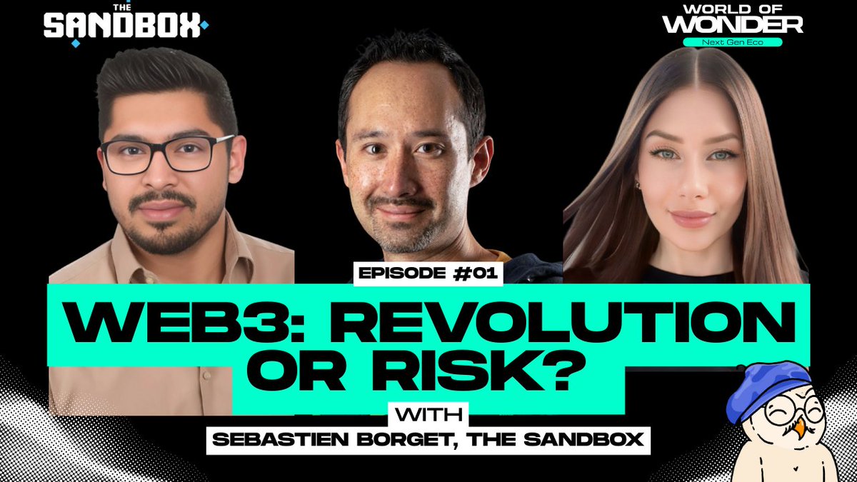 Filedgr π¦ (@filedgr) on Twitter photo It's launch day! World of Wonder β Next Gen ECO is live!
Our first guest: <a href="/borgetsebastien/">Sebastien π</a> (The Sandbox).
"Ownership should be a fundamental right."
He explains why Web3 makes our data and creations truly ours and how digital identity can build real-world trust.
Our AI agent It's launch day! World of Wonder β Next Gen ECO is live!
Our first guest: <a href="/borgetsebastien/">Sebastien π</a> (The Sandbox).
"Ownership should be a fundamental right."
He explains why Web3 makes our data and creations truly ours and how digital identity can build real-world trust.
Our AI agent