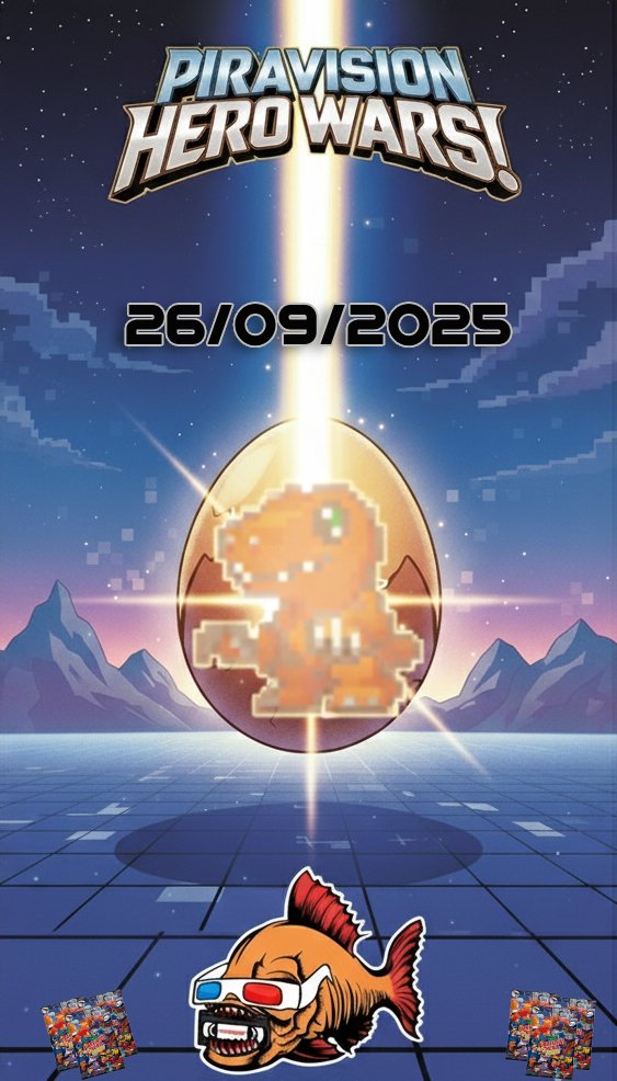 🤪Si 1300 cromos no eran suficientes para saciar a los Piraviewers......

El viernes traemos nueva "wave" 🃏

Entra al canal y abre tus sobres
👉kick.com/piravision
Consulta la colección completa :
👉sl1nk.com/Piravision-Her…