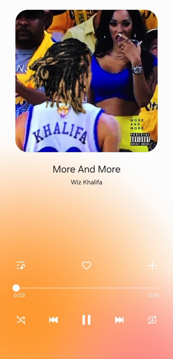 cdarr01's tweet photo. @DrGuru_ more and more by Wiz Khalifa https://t.co/Y3TmHps1Gc