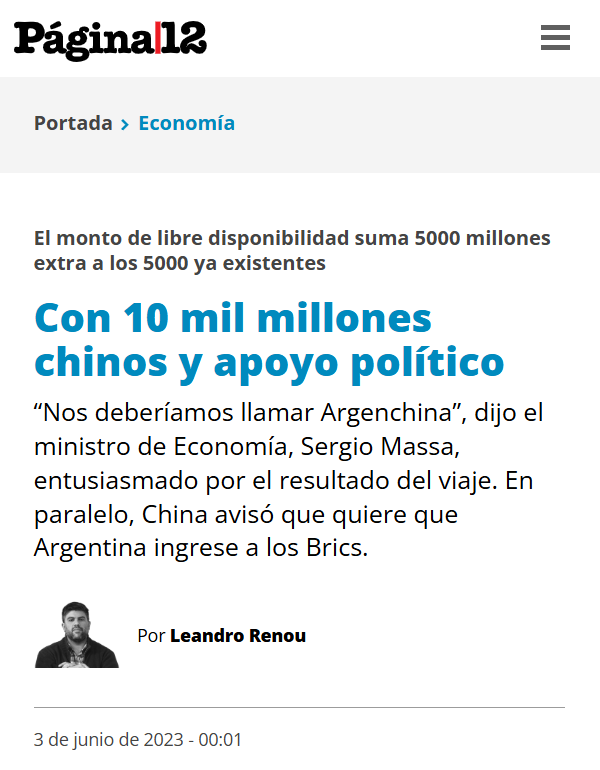 <a href="/morenoparalavic/">Guillermo Moreno</a> Que mala memoria tenés. ¿No te acordás cuando Massa decía que "nos deberíamos llamar Argenchina"? No me extraña. Tampoco te debés acordar que una vedettonga sacó más votos que vos.
