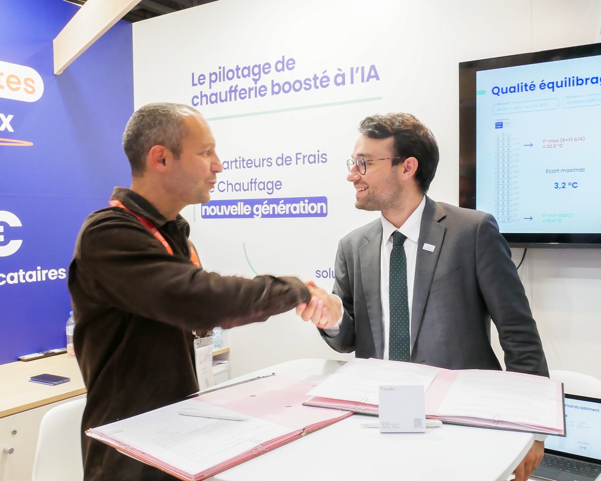 inli_officiel's tweet photo. Signature d'un nouveau contrat entre in’li et @Kocliko_ !

In’li signe un contrat de répartition des frais de chauffage dans le but d’améliorer la gestion des températures et la gestion technique du chauffage sur les résidences in’li

+ d'infos 👉 https://t.co/s16jWfHm2G https://t.co/k4O9KvnCPY
