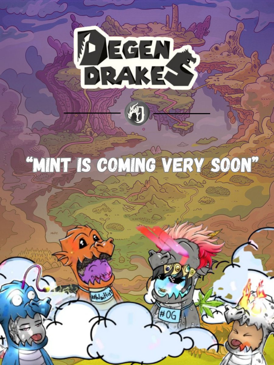 An  Extraordinary degen project on <a href="/base/">Base</a> has been ultimately cooking - introducing <a href="/DegenDrakes/">DegenDrakes</a> 🐉

With the community , unparalleled art, and great vision for its future holders?

Degen Drakes is a project you must not miss out! 

Join up the server to further check out the
