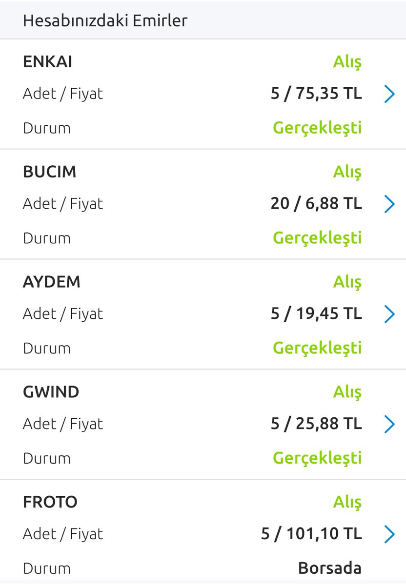 🚀24 EYLÜL 2025🚀
Borsa yükseldikçe üzülen arkadaşlar kimler🤚🤚
#enkai +5
#bucim +20
#aydem +5
#gwind +5
#froto +5

👇PORTFÖYÜN SON HALİ👇
youtube.com/watch?v=tyjUFx…