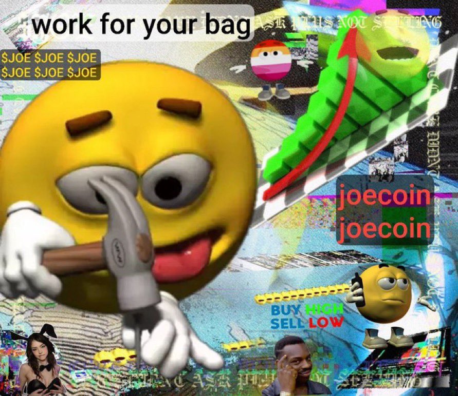$JOE has been a digital language for over 20 years and is only just getting started, pulling hundreds of millions of views monthly (nearly weekly) across all kind of platforms.

People love him and <a href="/joecoin_/">joecoin</a> legally own the IP rights. 

Long term we can only win bros.