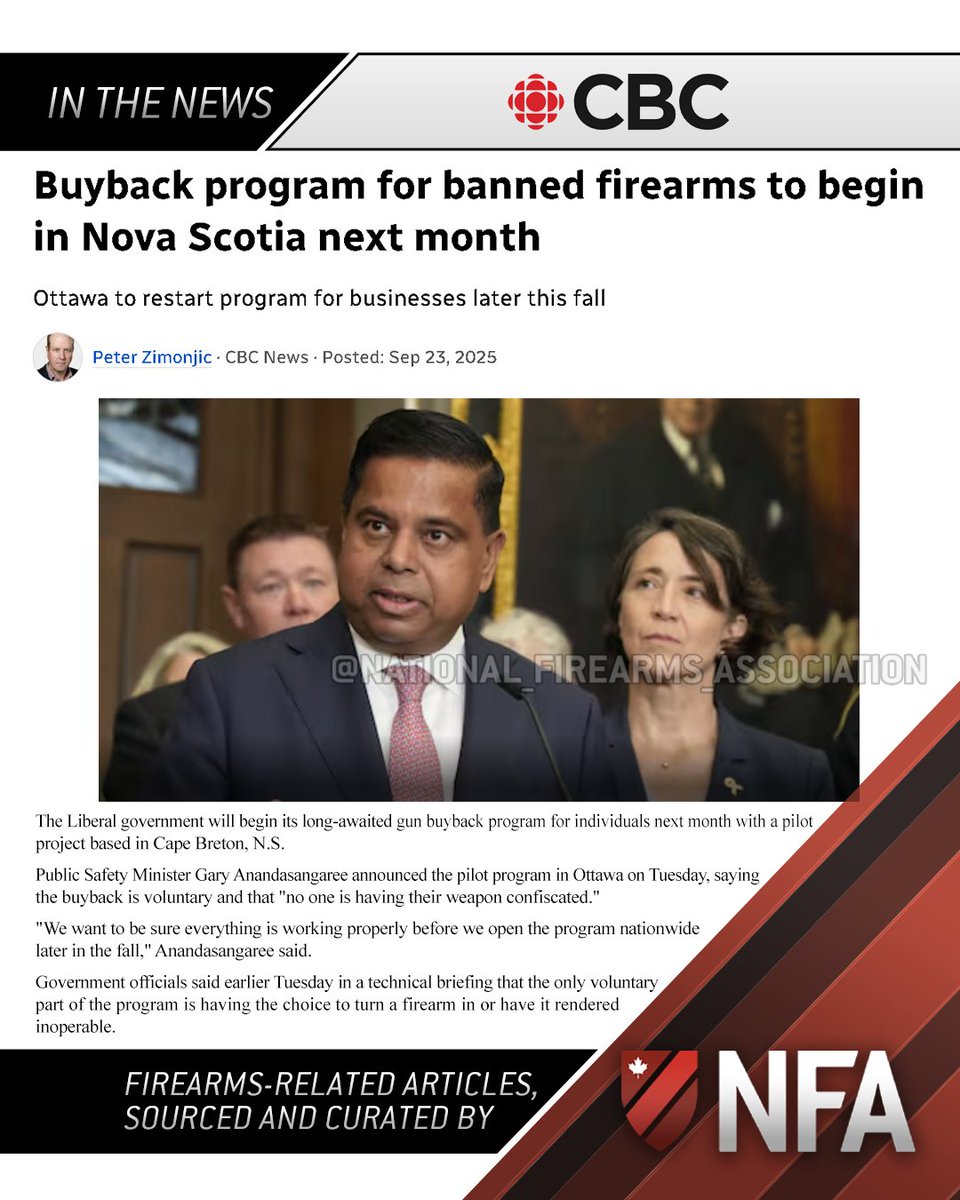 The last 24 hours summed up.
‘Voluntary’ apparently means, ‘We won’t kick down your door—yet. But if you don’t comply, congratulations, you’re now a criminal… and don’t worry, we’ll get you eventually - Oh, and by the way, compensation for the 'voluntary' confiscation is less