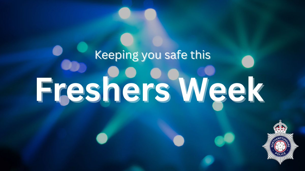 NorthantsPolice's tweet image. Hey @UniNorthants students. Enjoy #FreshersWeek. We have a dedicated policing team based at the university to help you stay safe and feel safe. If you see us on campus come and say hello. 🖐