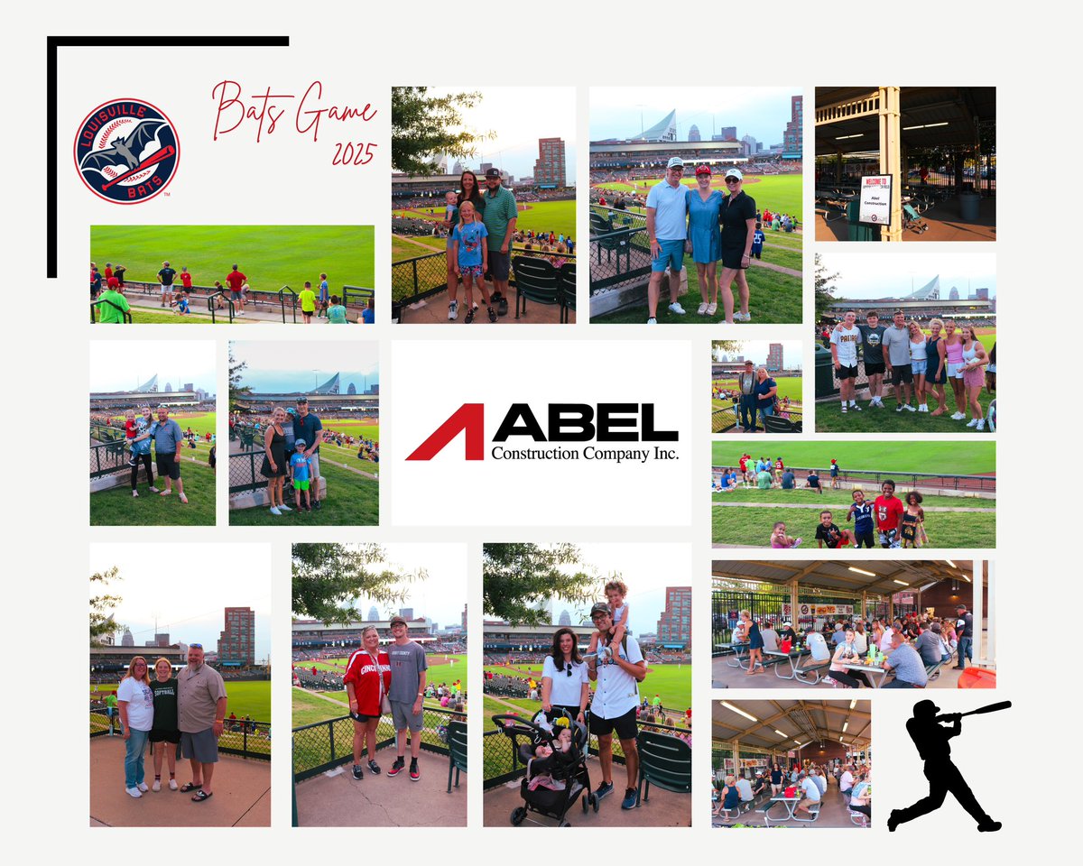 AbelConstructco's tweet photo. What a night! Our annual ABEL Construction family outing at the ballpark was a hit.
Great weather, great game, and even greater people!
#TeamAbel #FamilyNight https://t.co/1zQzmQ39rG