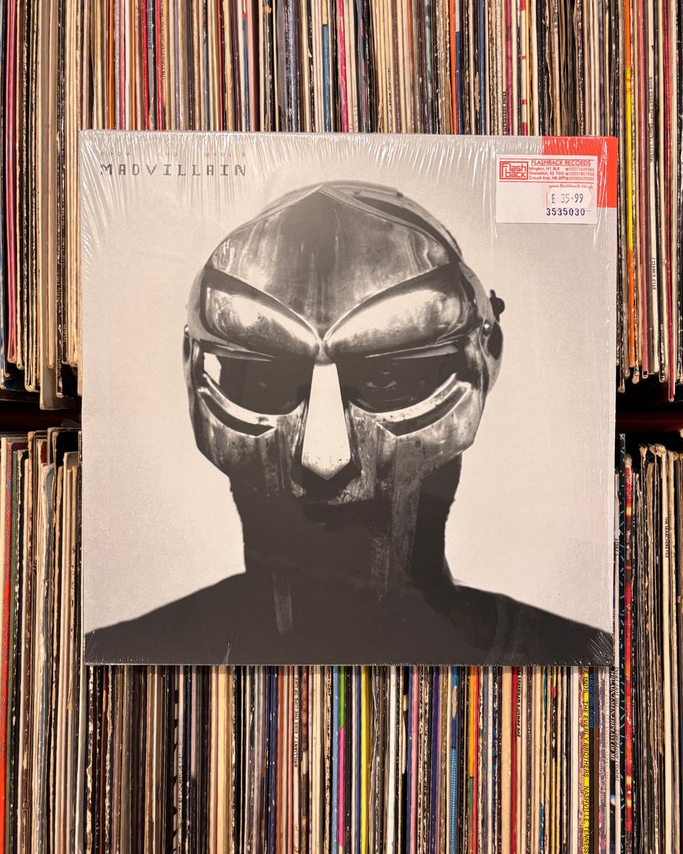 flashbacklondon's tweet image. MF DOOM on wax. Which record are you putting on first?

#MFDOOM #hiphop #recordshop #music #vinyl #flashback #flashbackrecords