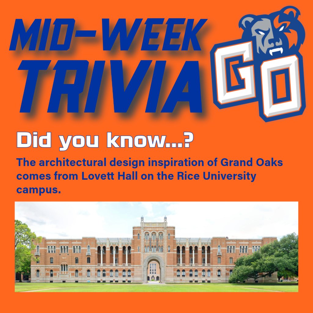 GrandOaksCISD's tweet image. Did you know...? #MidweekTrivia #FunFactWednesday