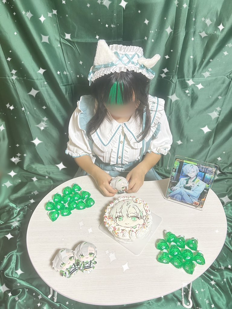 大好きなかなめくんへケーキを𓂃◌𓈒𓐍🎂
ぱぺかなちゃん喜んでくれてる(*´꒳`*)

#かなめーる 
#これはうっかり誕生日を迎えてしまうかなめ2025