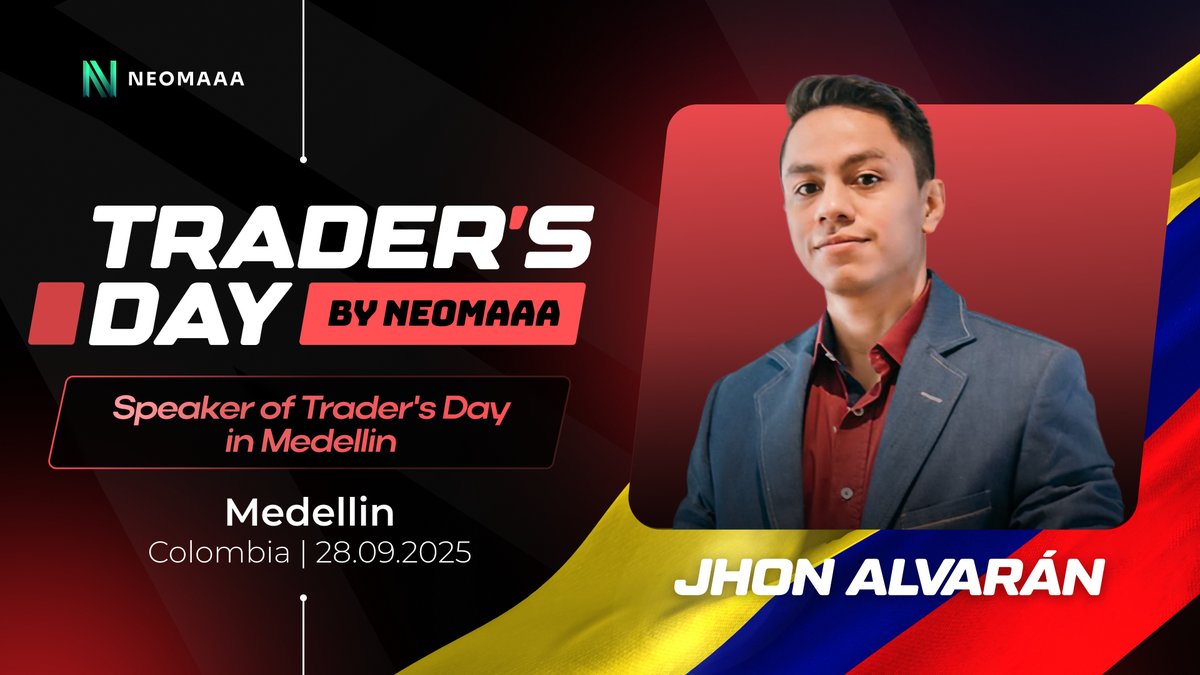 📢 Trader’s Day Medellín 🇨🇴 – Sept 28
🎤 Jhon Alvarán: CEO Profit Nations, author &amp; expert in institutional trading &amp; Market Maker strategies.
💡 Topic: Hidden power of institutions in market structure.
✅ Register now 🔗 shorturl.at/cK3sS