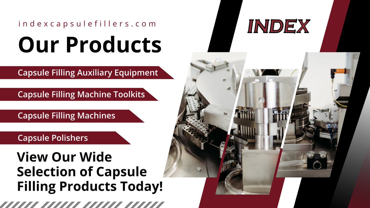 Index delivers advanced capsule filling equipment for maximum efficiency and consistency. Trusted worldwide, our products uphold the highest quality standards to keep your operations running smoothly. View our selection: hubs.la/Q03J25Fz0
