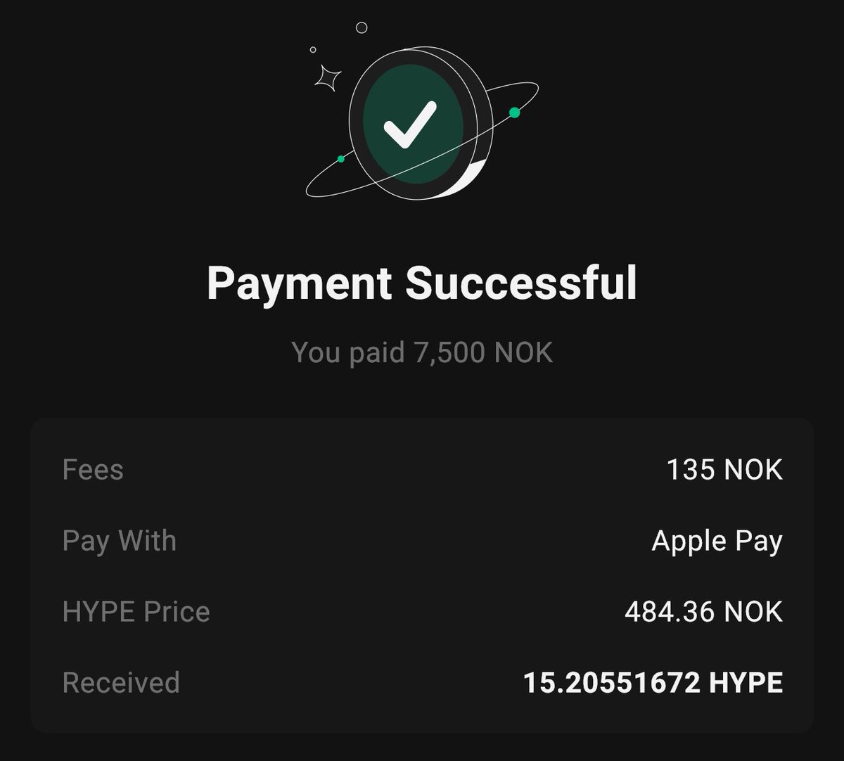 Har det siste døgnet kjøpt opp nøyaktig 20 stk $HYPE. 

Helt åpenbart for meg at dette fortsatt er noe som skal fortsette opp etter denne fine korreksjonen.

Korreksjonen skyldes $ASTER sin airdrop og eventuelle airdrop 2 i begynnelsen av oktober, mange går for den.

Hyperliquid.