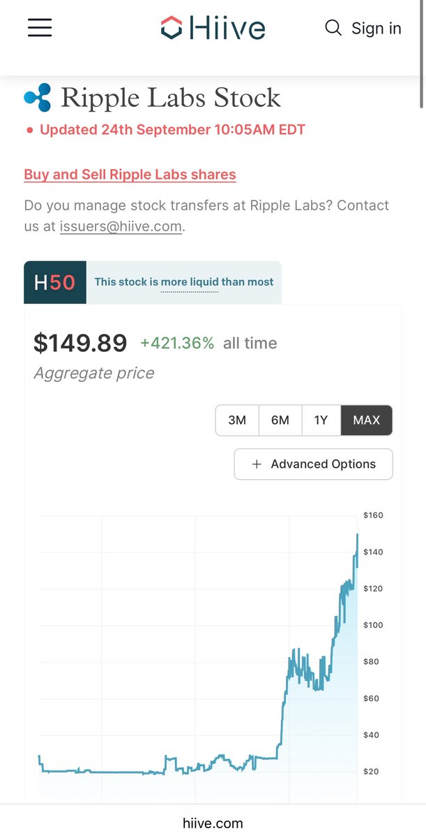 Wexboy_Value's tweet photo. $TFG.AS $TFG.L #TFG
After #RippleLabs’ new $250 tender offer, private mkt Ripple price has since rallied nrly 25% to $150/share…
…and I’m confident $175/share is next, as it can take a mth/two for price to adjust to latest tender offer.
Implications for #Tetragon NAV below: https://t.co/DXlWLMBtUa