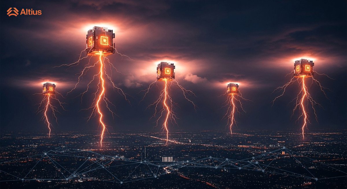VladisChernov's tweet image. Imagine a world where every transaction
 is a lightning bolt, striking instantly 
across the network. @AltiusLabs 
makes this reality. ⚡
 #Scalability #AltiusLabs #Blockchain