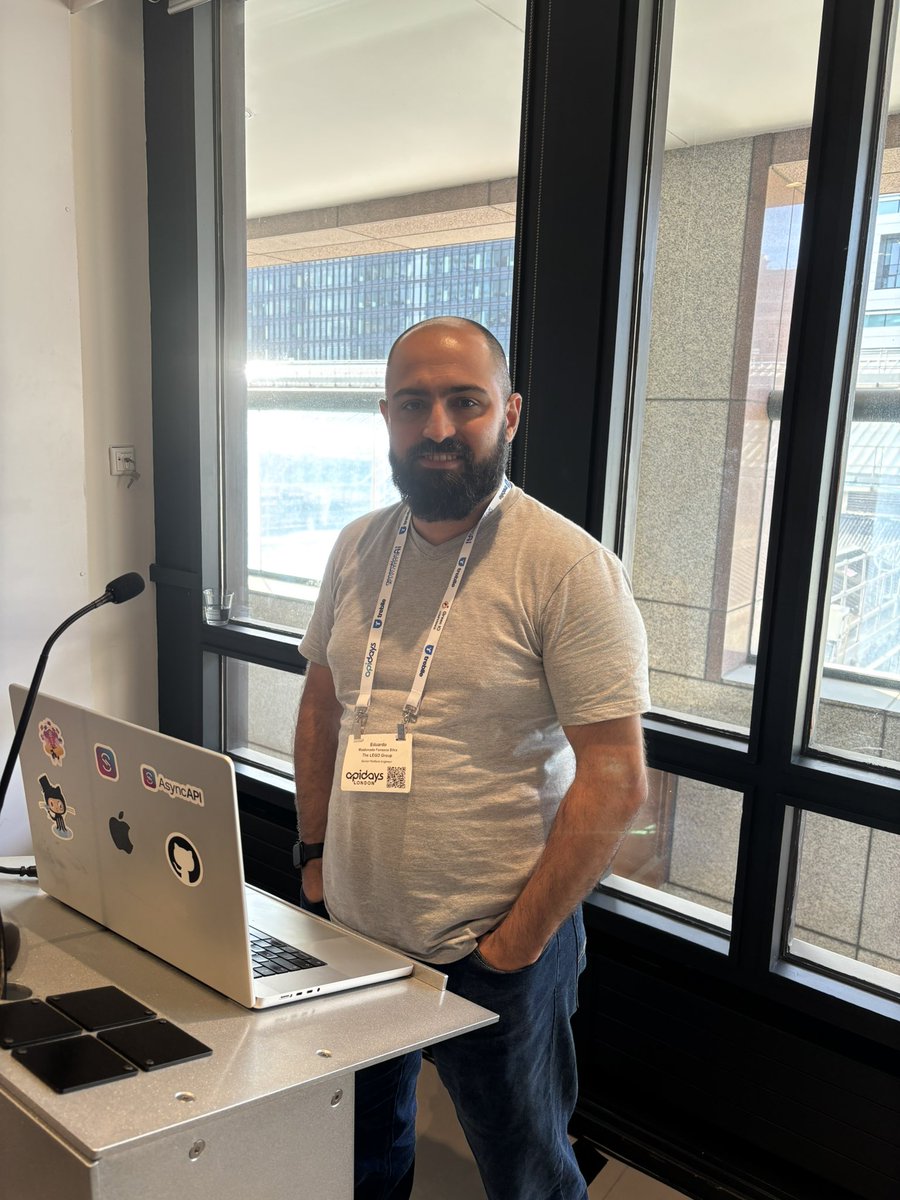 ICooper's tweet image. Next up at #apidays for AsyncAPi is Enhance Event Observability with AsyncAPI and OpenTelemetry with Eduardo Maldonado Fonseca Silva in Commercial 3 at 16:05