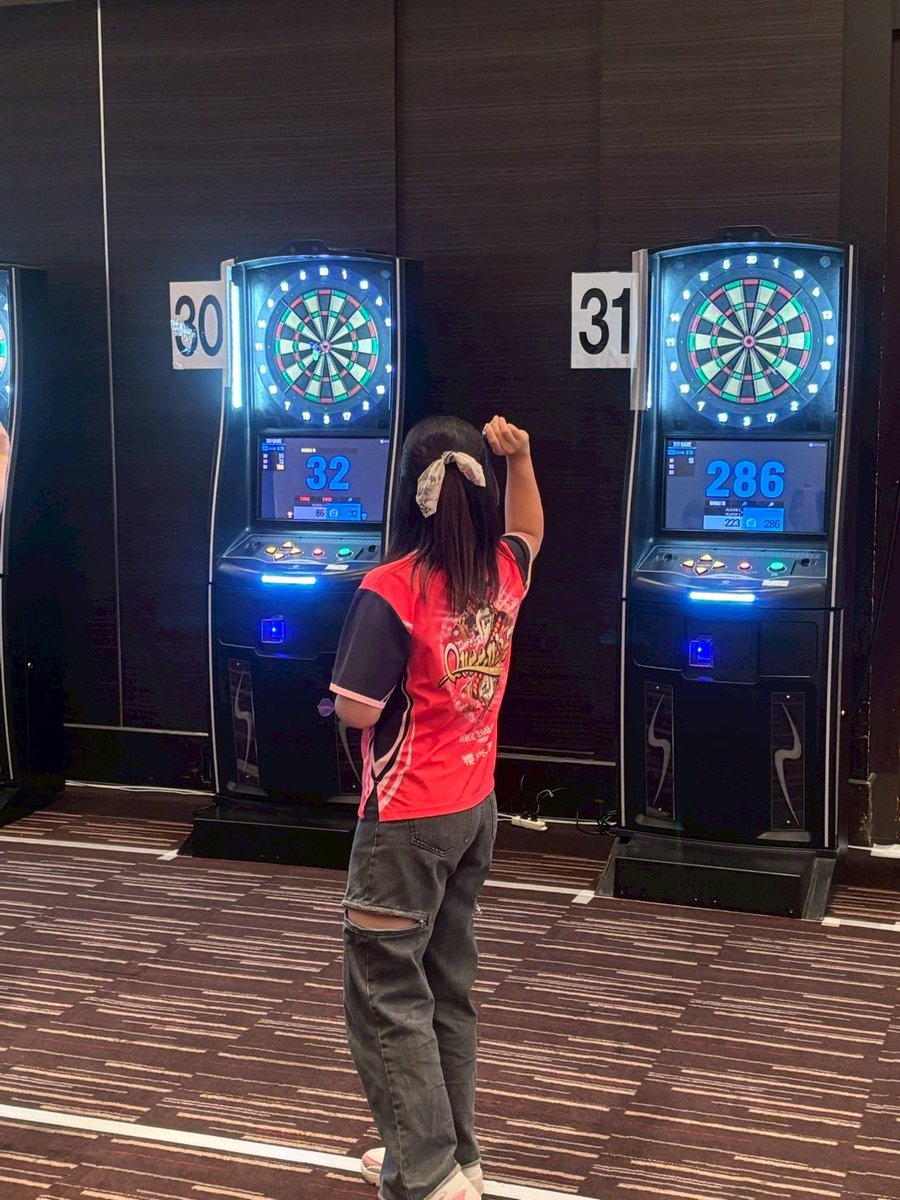 Darts_1108's tweet image. 北海道ダーツフェスティバル
ダブルスCCフライト3位でした✨️✨️

初めてダーツで賞をいただくことができて、とても嬉しいです😭
今までできてなかったリズムを作る投げ方が自然にできて、ペアのおかげで最後まで楽しくダーツできて、すっごく楽しい大会でした🥹
 #北海道ダーツフェスティバル  #HDF