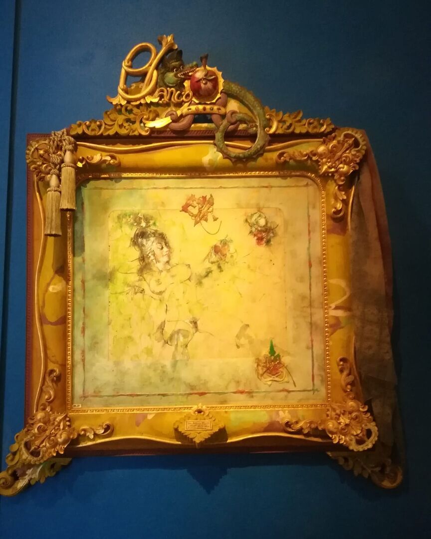 Amedeo Istocescu la.liternet.ro/KZKZ3P

Pe un fundal galben intens, de vară europeană (de origine, era catalan), firesc, desnuda, Eva este plasată de pictor pe verticala tabloului, iar corpul îi este fie perfect conturat (partea superioară), fie, mai degrabă, abia schițat, su…