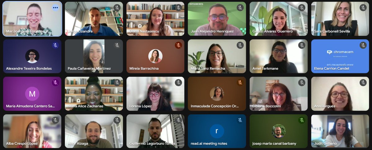 🤩 Primera reunión con los y las responsables de #CIMIE26 ✨️