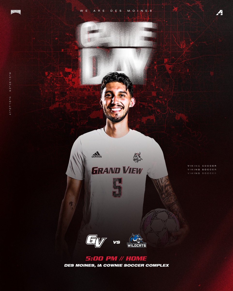 It’s game day at home!!! 🔥
Your Vikings are back at Cownie Sports Complex to face Culver-Stockton in one more conference battle 💥 The mission: defend our home and stay on TOP of the conference!! 🏆⚽️

#TheRightWayToPlay #Vikings 

📺: urbanedgenetwork.net/?school=heart-…