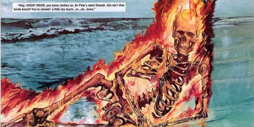 So today I found out that in one of the marvel zombies comics, Ghost rider was infected… how?