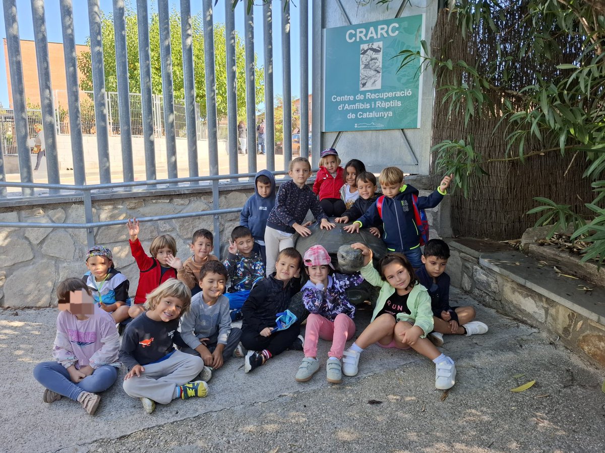 Ahir al matí els infants d’I5 vam visitar el @crarc_masquefa a Masquefa! 🐢🐍🦎 Vam conèixer tortugues, serps, cocodrils i més, i vam descobrir com treballen per protegir la fauna i la biodiversitat local. Una sortida educativa i fascinant! 🌿