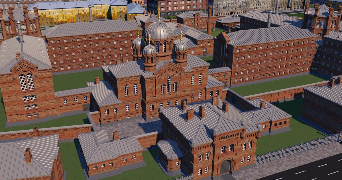NewsArch's tweet image. Kresty Prison, St. Petersburg, 3D model oaok.ru/cg-models/mode… Тюрьма Кресты, Санкт-Петербург, 3д модель #architecturemodel #Petersburg #Prison ▄▀ via
@cihru