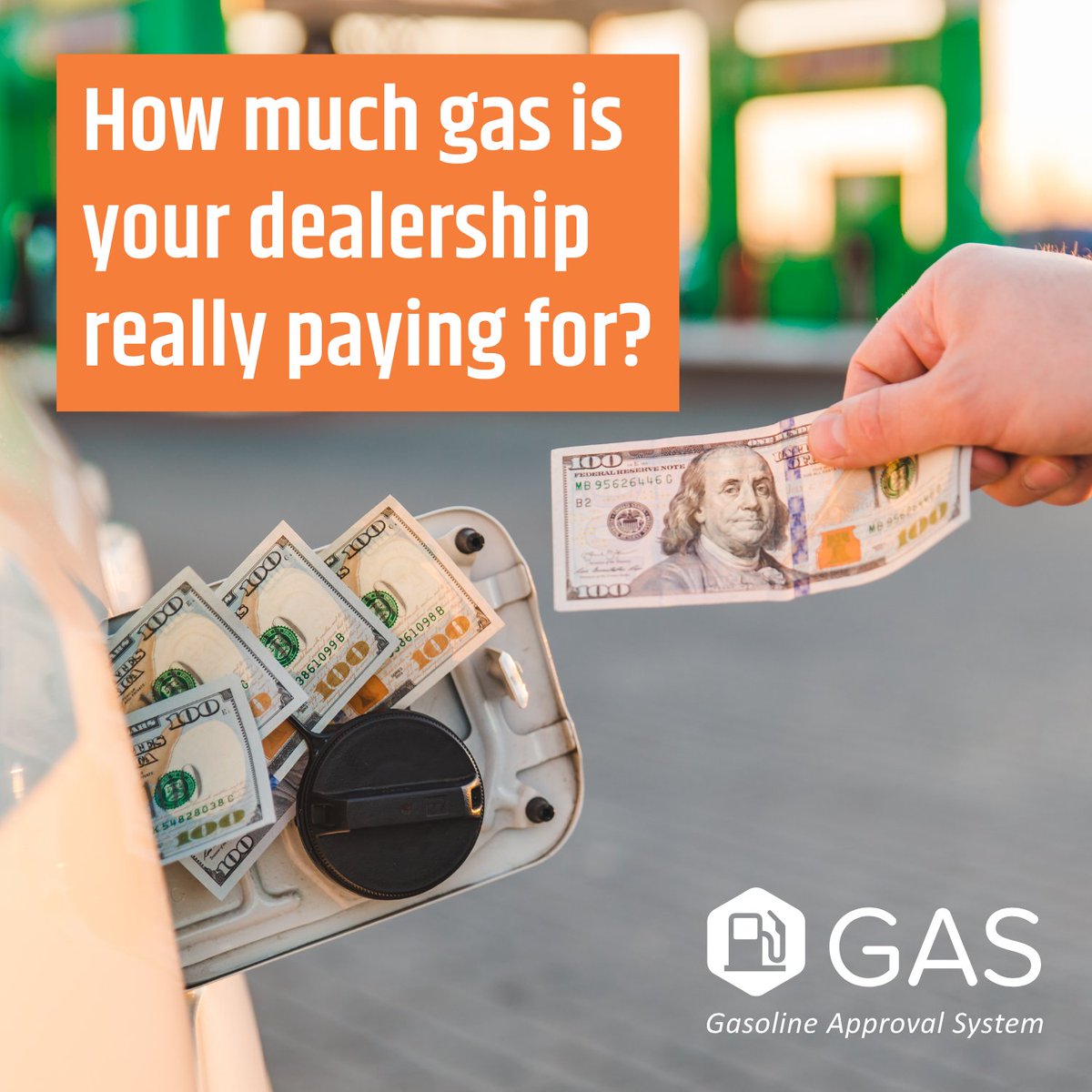 GASFuelTracking's tweet image. How much gas is your dealership really paying for? Without a proper system in place, fuel costs can easily slip through the cracks. Learn how GAS gives you control and visibility to prevent waste and protect your bottom line: hubs.la/Q03FmQxw0

#GasolineApprovalSystem