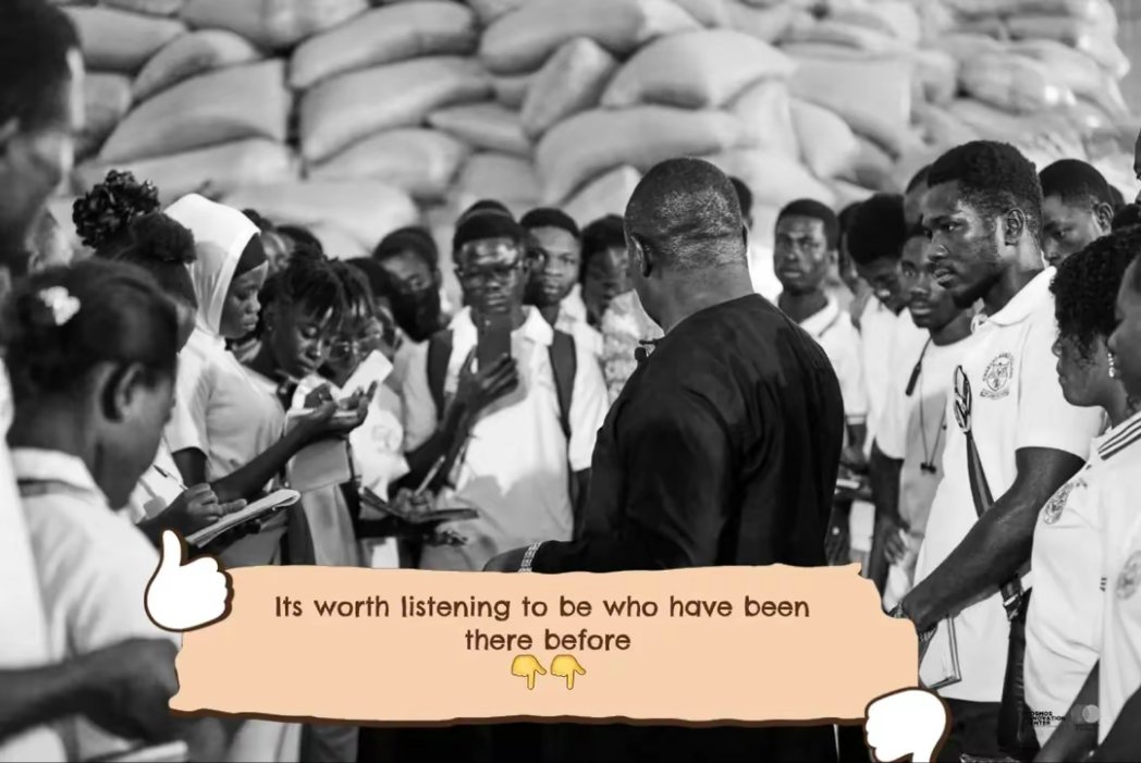 Cobbinahmusics's tweet image. &quot;Don&apos;t let pride get in the way of progress.  As youth, we have so much to learn from those who&apos;ve walked the path before us.Listen to their stories, their struggles, their triumphs. Let their wisdom guide you, let their mistakes caution you. 
 #LearnFromOthers #Humility #Growth