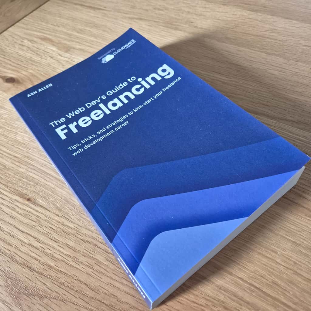 AshAllenDesign's tweet image. Giveaway time! 🎉
I'm giving away a printed copy of The Web Dev's Guide to Freelancing!
I'll post it anywhere in the world 🌍
Just RT and like this post to enter.
I'll choose a winner on Friday 26th September 😄