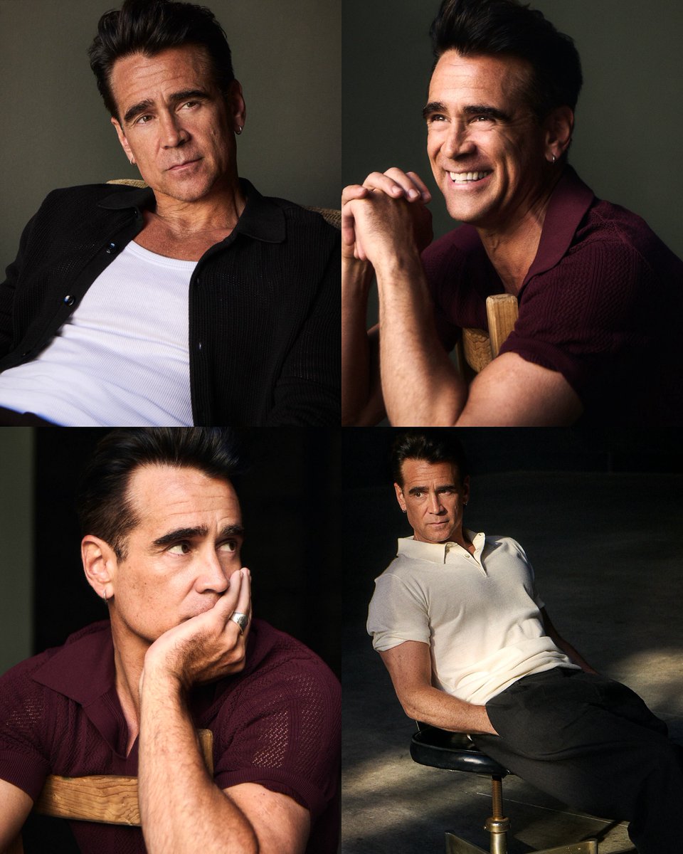 Colin Farrell photographed by Pamela Hanson for TUDUM Magazine. 📷

🔗 netflix.com/tudum/features…