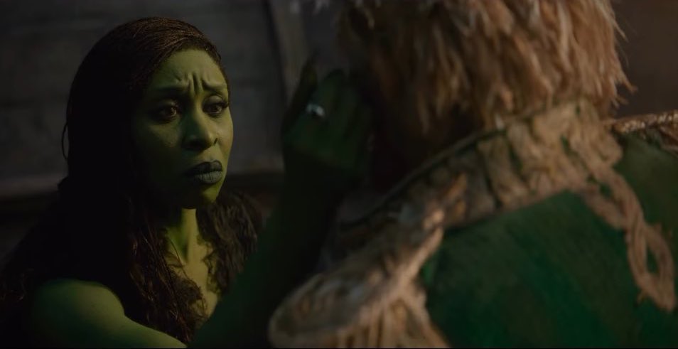 💚💙
Elphaba: 𝘍𝘪𝘺𝘦𝘳𝘰! 𝘐 𝘵𝘩𝘰𝘶𝘨𝘩𝘵 𝘺𝘰𝘶'𝘥 𝘯𝘦𝘷𝘦𝘳 𝘨𝘦𝘵 𝘩𝘦𝘳𝘦
          She Touches His Straw Face
Fiyero: 𝘎𝘰 𝘢𝘩𝘦𝘢𝘥, 𝘵𝘰𝘶𝘤𝘩, 𝘐 𝘥𝘰𝘯'𝘵 𝘮𝘪𝘯𝘥. 𝘈𝘩, 𝘺𝘰𝘶 𝘥𝘪𝘥 𝘵𝘩𝘦 𝘣𝘦𝘴𝘵 𝘺𝘰𝘶 𝘤𝘰𝘶𝘭𝘥. 𝘠𝘰𝘶 𝘴𝘢𝘷𝘦𝘥 𝘮𝘺 𝘭𝘪𝘧𝘦
Elphaba: