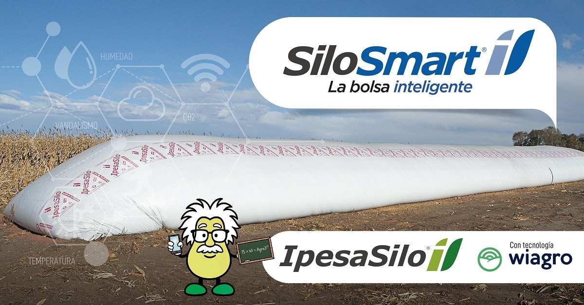 🚀🌍 Junto a <a href="/wiagro_ar/">wiagro</a> desarrollamos el primer silobolsa del mundo con nanosensores integrados de fábrica.
✅ Sin calados. Sin margen de error. Listo para usar, con monitoreo 24/7 desde el campo.
#SiloSmart