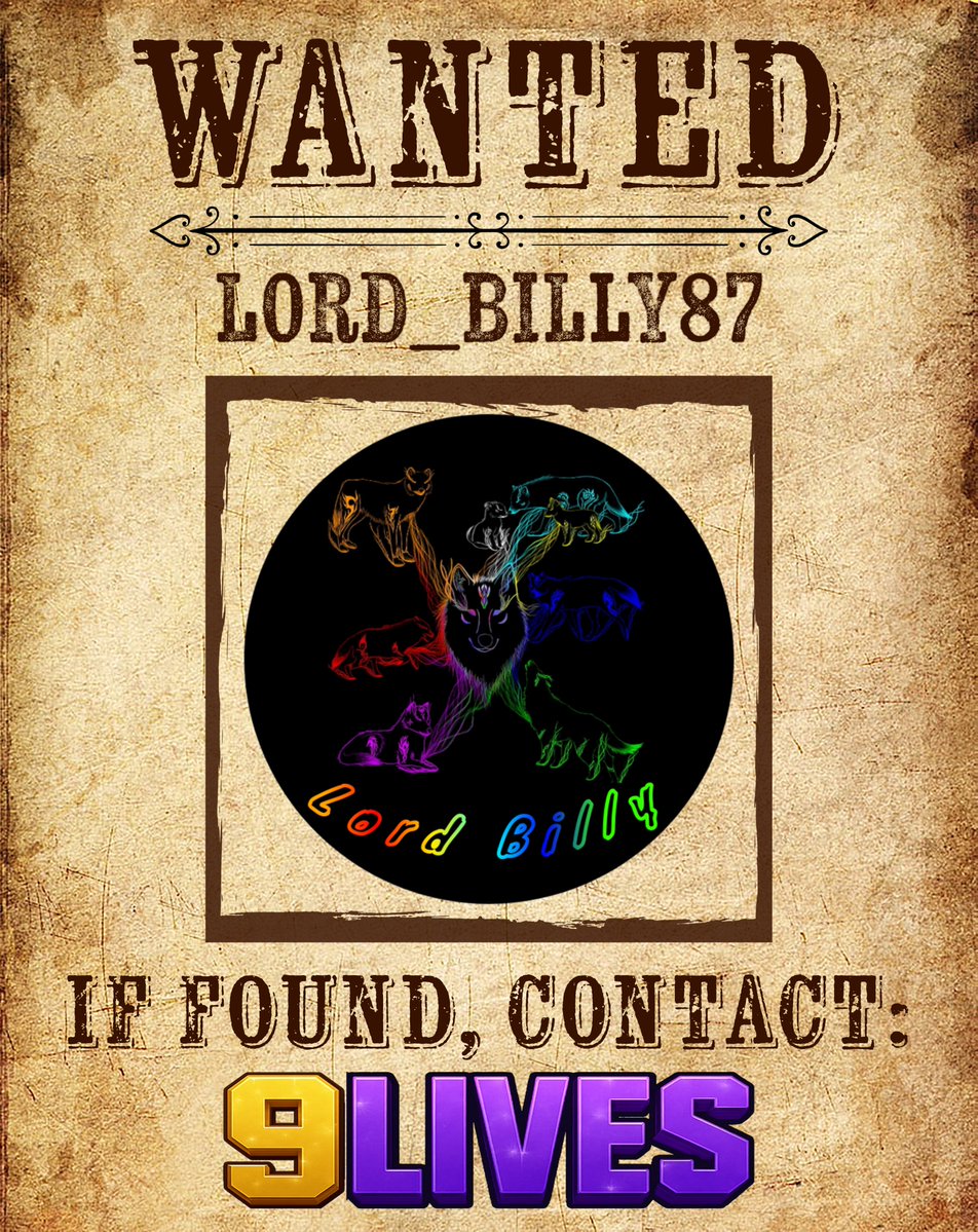 9 LIVES SEASON 4 – HARDCORE EDITION starts on October 1st! 
#9LivesSMP
Here is the third amazing person on our ModSquad:
<a href="/Lord_billy87/">Billy</a> 
twitch.tv/lord_billy87
They may not stream as often as we would like them to but give them a follow anyways!