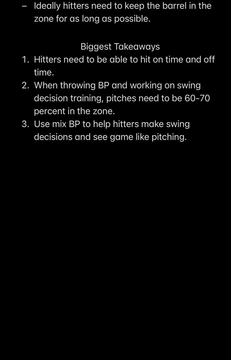 I enjoyed listening to the <a href="/ABCA1945/">ABCA</a> Podcast with guest <a href="/Jake_Ratz/">Jake Ratz, CSCS</a> (<a href="/Orioles/">Baltimore Orioles</a>). This was a great discussion on player development, hitting, and training. Here are my notes! <a href="/CoachB_ABCA/">Ryan Brownlee</a> <a href="/NettingPros/">Netting Professionals 🏟️</a> 📝🎧⚾️