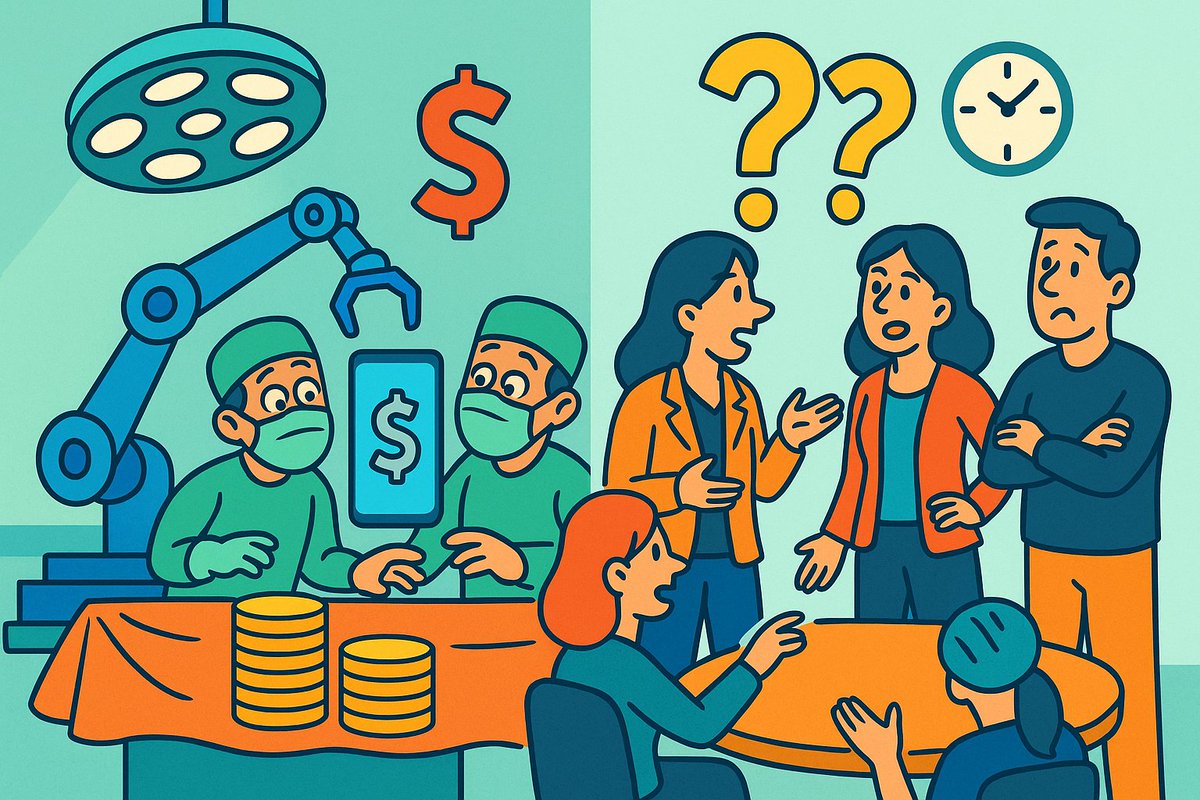 Why are we willing to pay millions (think 🤖 or histotripsy) for new technology with uncertain benefit, yet are reluctant to no-cost changes in team organization that could better outcomes? 

Using example of HPB anesthesia teams with <a href="/naheedjivraj/">Naheed Jivraj</a> to explore it in <a href="/BJSAcademy/">BJS Academy</a>👇🏻