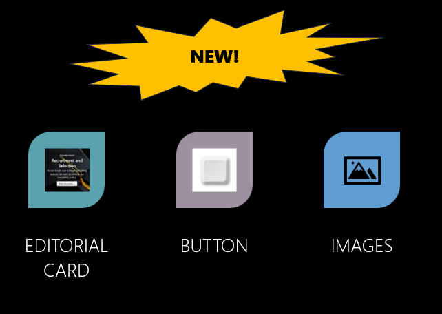 susanhanley's tweet image. Microsoft snuck in a "when you need it, it's great" feature in #SharePoint to open links in a new tab! In addition to Quick Links, Navigation, and Text, you can now open links in a new tab with the Button, Image, and Editorial Card web parts!