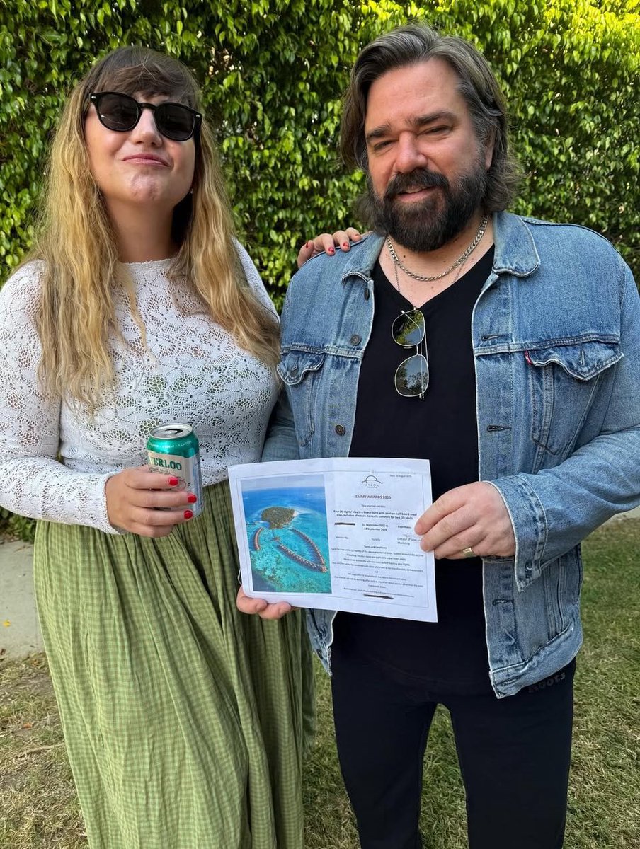 my parents won a trip to maldives