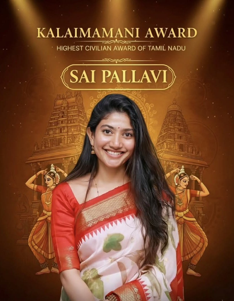 SaipallaviFC's tweet image. The UNIVERSE will balance everything, every time! 🧿♥️

#SaiPallavi @Sai_Pallavi92 
#Ramayana #KalaimamaniAwards