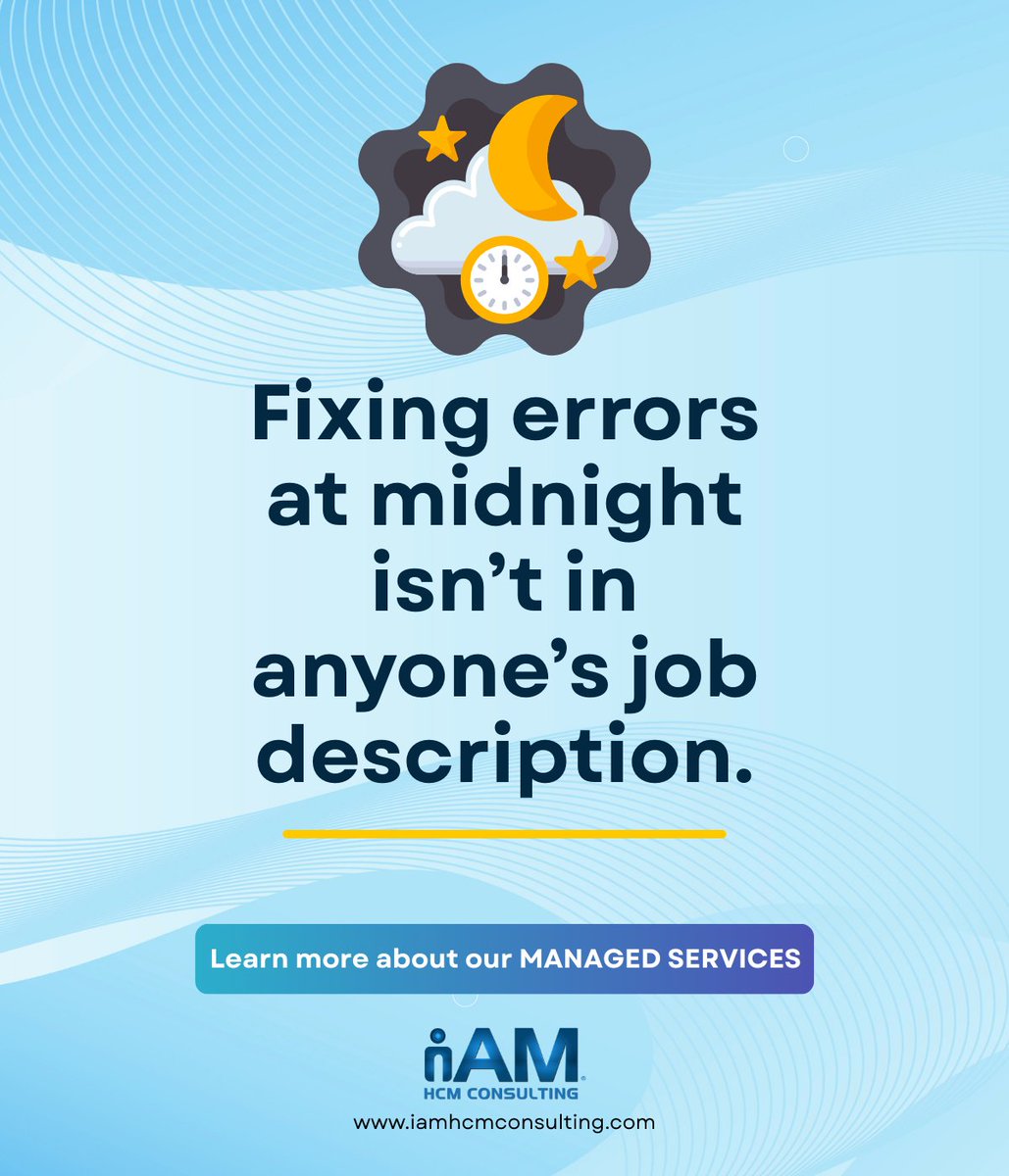 iAM HCM Consulting tweet media