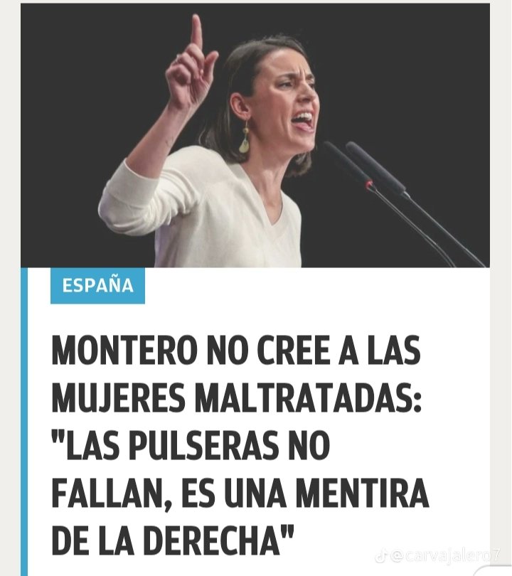 Es tal el nivel de desesperación de esta tiparraca que es capaz de llamar fachas y mentirosas a las mujeres maltratadas