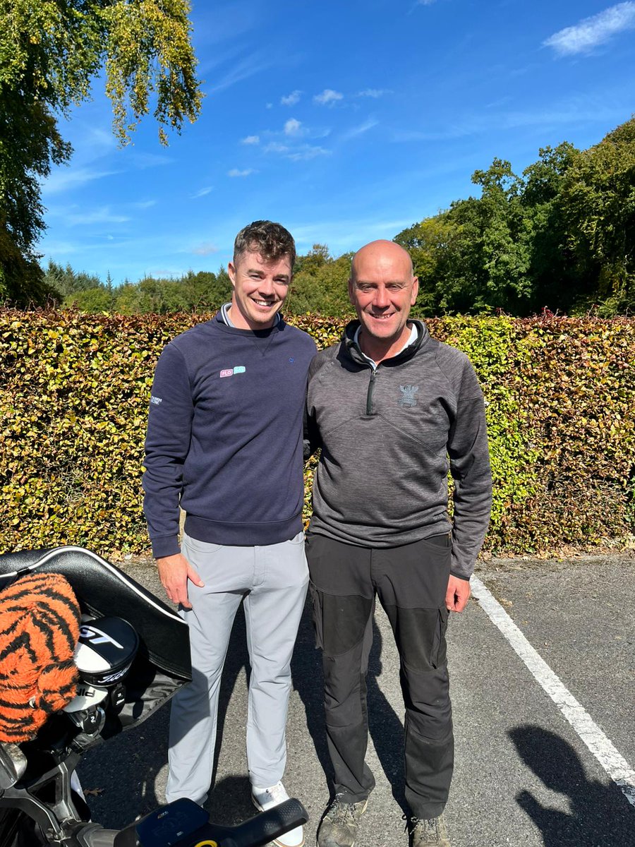 Great to have our Walker cup star Stuart Grehan back playing in Tullamore today. He had a very successful 2025 since regaining his amateur status. 
Irish amature close champion
Irish amature open champion
Irish international 
Gb &amp; I walker cup team.