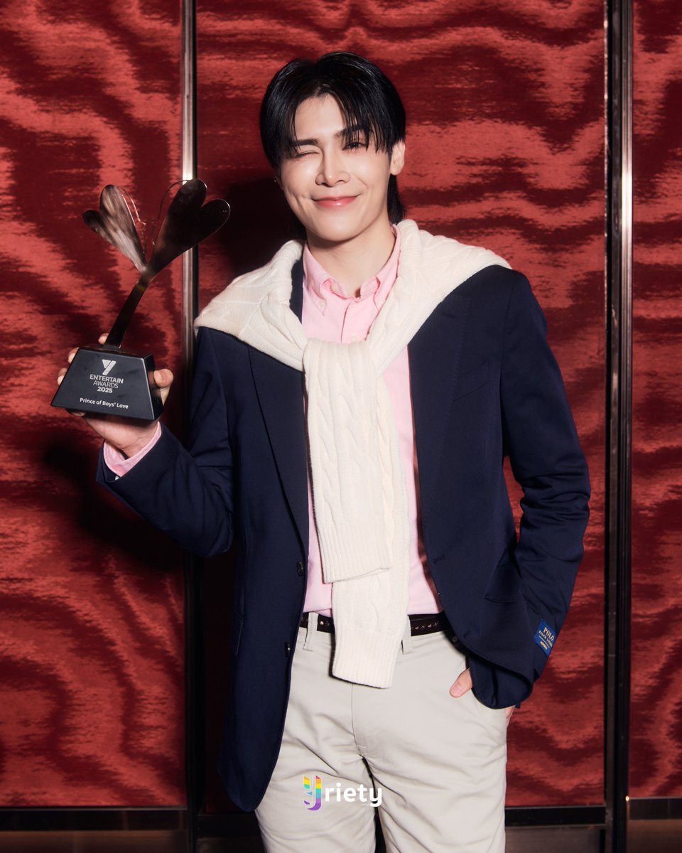 ขอแสดงความยินดี 🏆         

“ พีท วสุธร ชัยจินดา ” ㅡ #Peatwasu   
รางวัล Prince of  Boys' Love 
(นักแสดงนำ Boys' Love เจ้าเสน่ห์)

#YEntertainAwards2025xJisuLife
#YEntertainAwards2025 
#Yriety